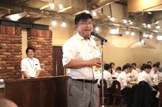 懇親会